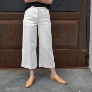 NEW Everlane Wide Leg Crop Pant
